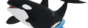 Papercraft de una Orca. Manualidades a Raudales.