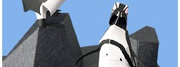 Papercraft del Pingüino del Cabo. Manualidades a Raudales.