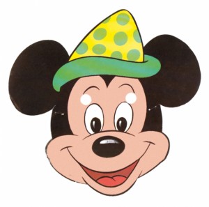 Careta de de Mickey de Disney. Manualidades a Raudales.